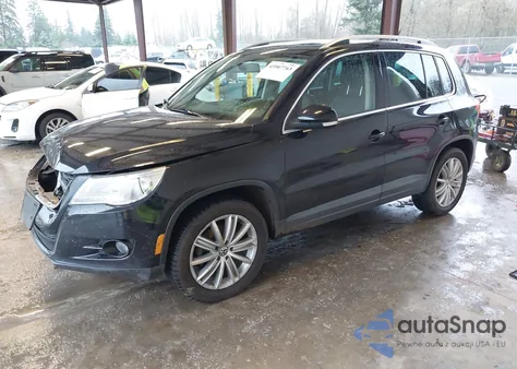 2011 Volkswagen Tiguan Se from USA, damaged, VIN WVGBV7AX2BW531856